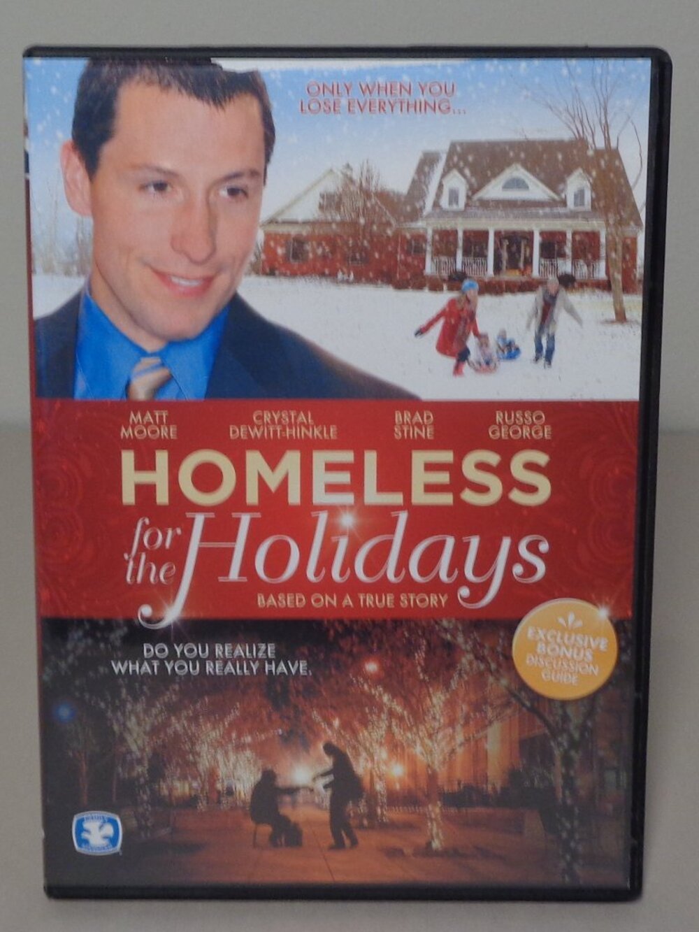 HOMELESS FOR THE HOLIDAYS / New DVD / Bonus Features